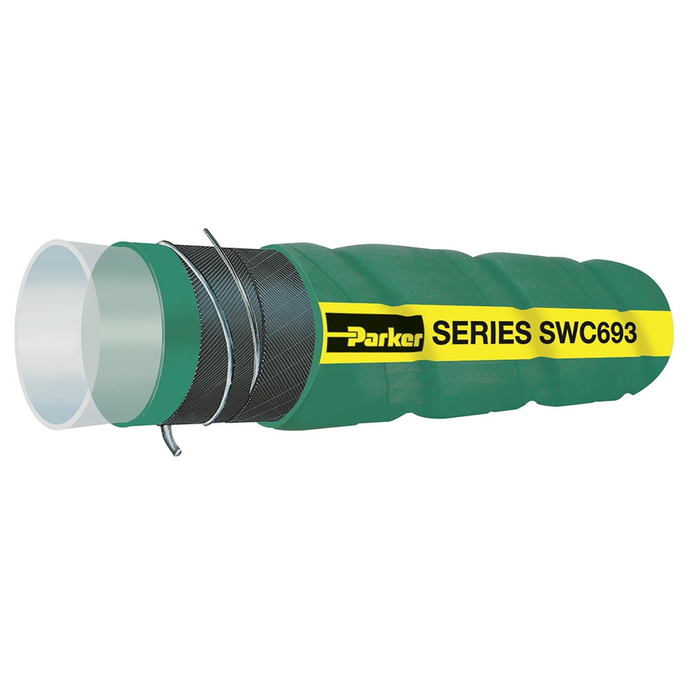 SWC693/SWC693B系列 WILDCATTER® UHMWPE 波纹软管 - 用于化学品抽吸