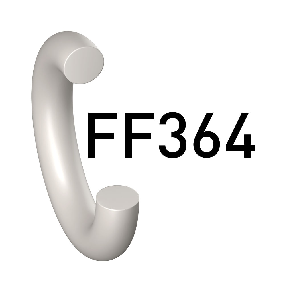 全氟弹性体 65 硬度 O形圈，高温和侵蚀性化学品 (FF364-65)