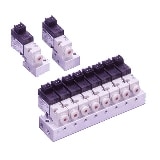 Compact 3-port direct operated solenoid valve, ADEX A00 series