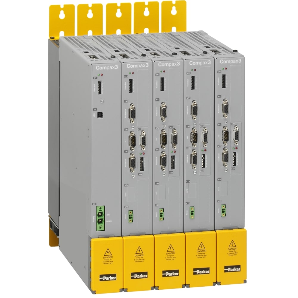 Compax3M多轴伺服驱动器/控制器:10A / 325-680VDC(6.6kVA输出)