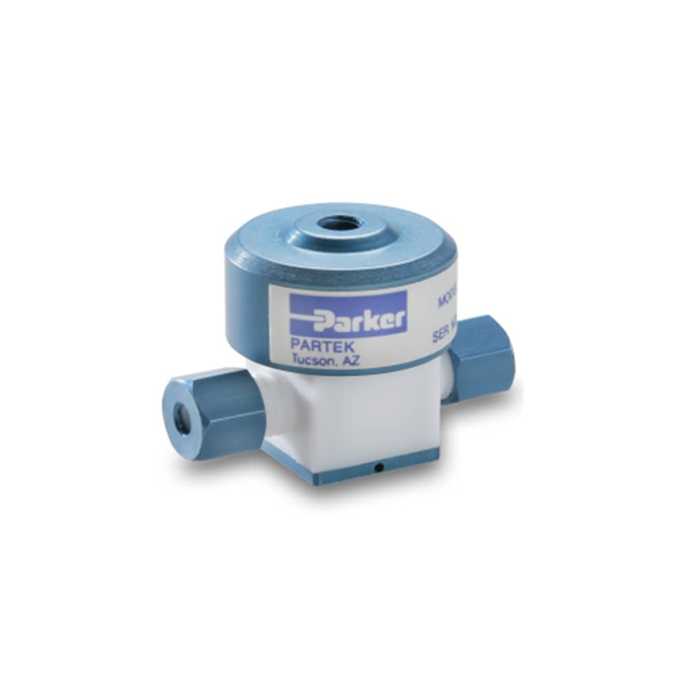 UHP PTFE Air-operated Miniature Diaphragm 2 Way or 3 Way Valve (1/8 inch) – PV-1 Series