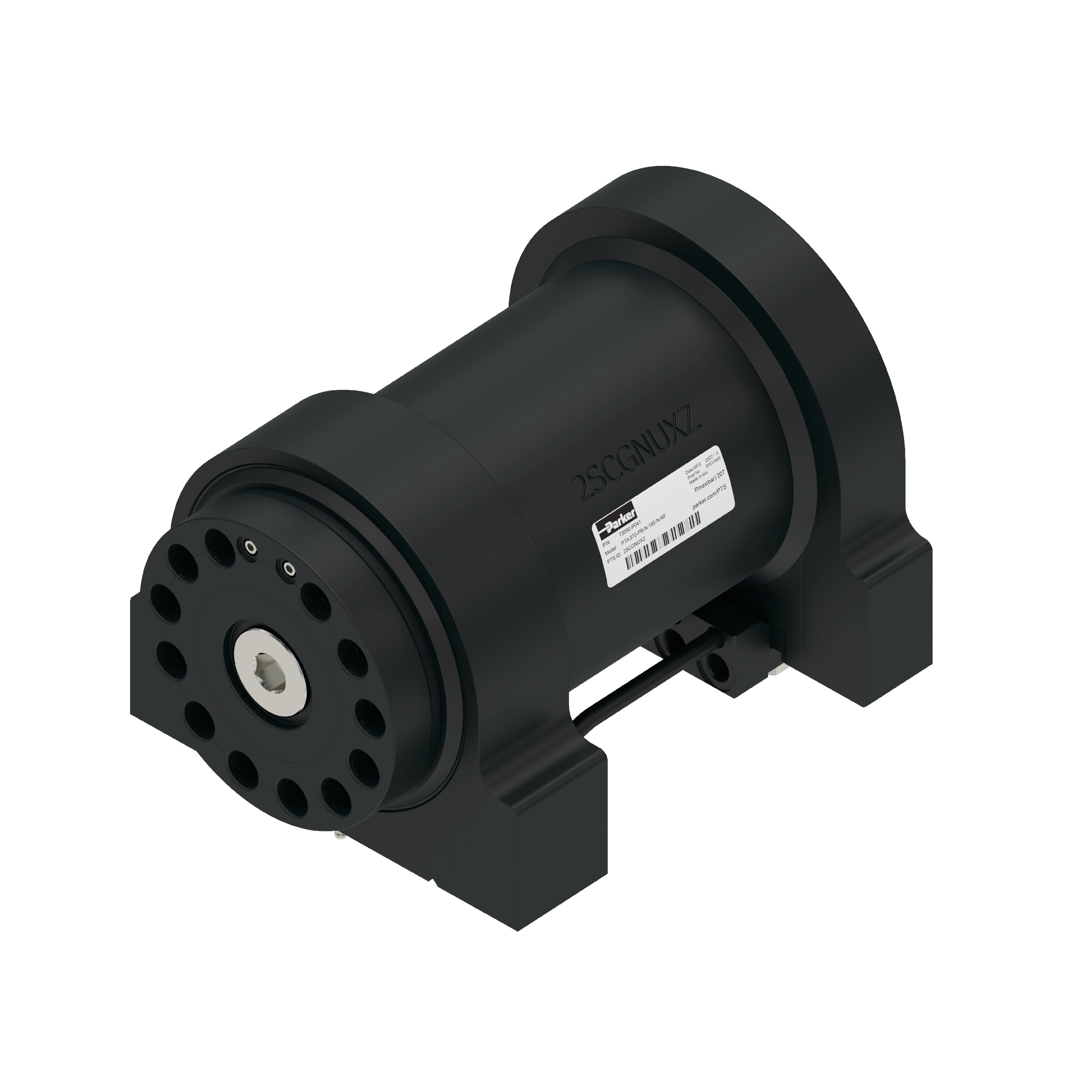 Helical Hydraulic Rotary Actuator - Helac PTNG (Europe)