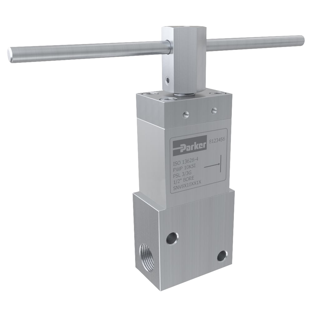 Subsea Needle valve, Non-Rising, Non-Rotating Stem