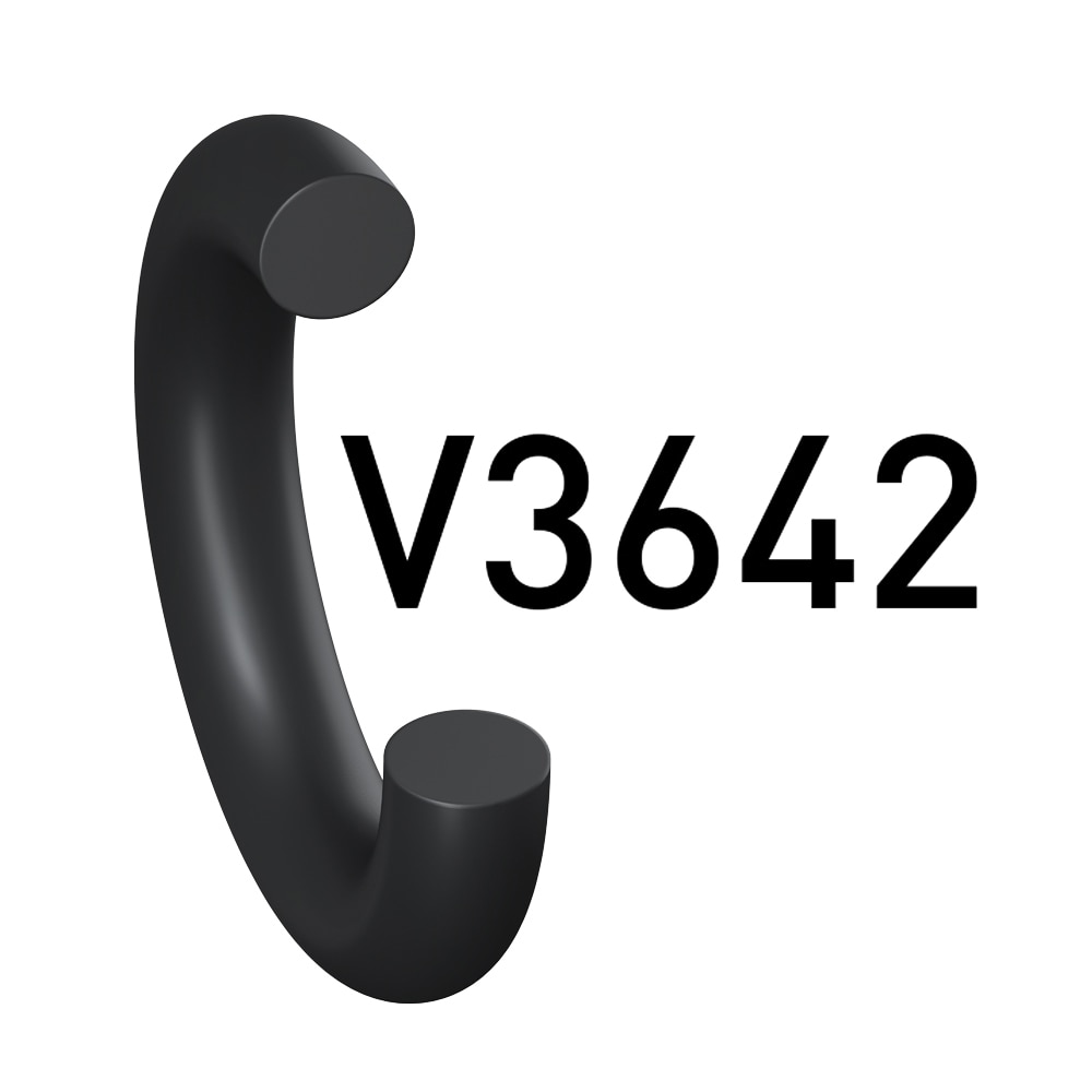 氟胶O形圈,75邵氏A硬度,提高了介质相容性(Praedifa系列V3642-75)