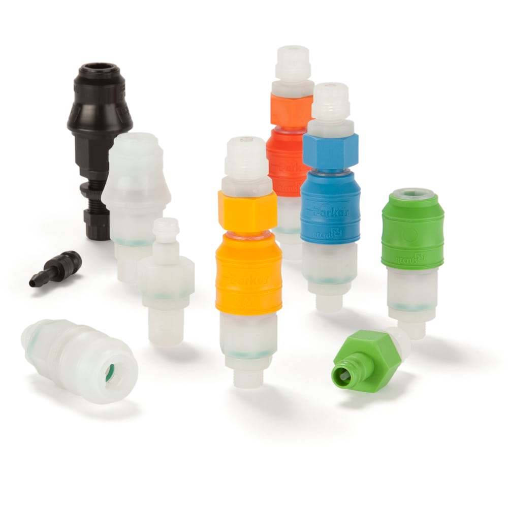 Quick coupling, Euro Profile, Thermoplastic, ND 5 ( Series 21 - Thermoplastic)
