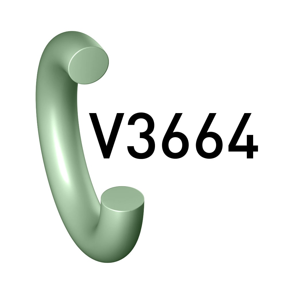 氟橡胶O形圈,邵氏硬度85 A,广泛适用(Prädifa V3664-85系列)