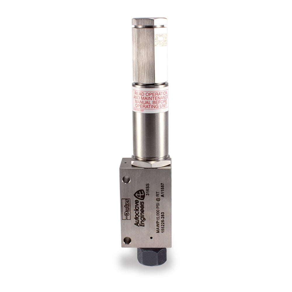 Relief Valves, High Pressure - MAR Series