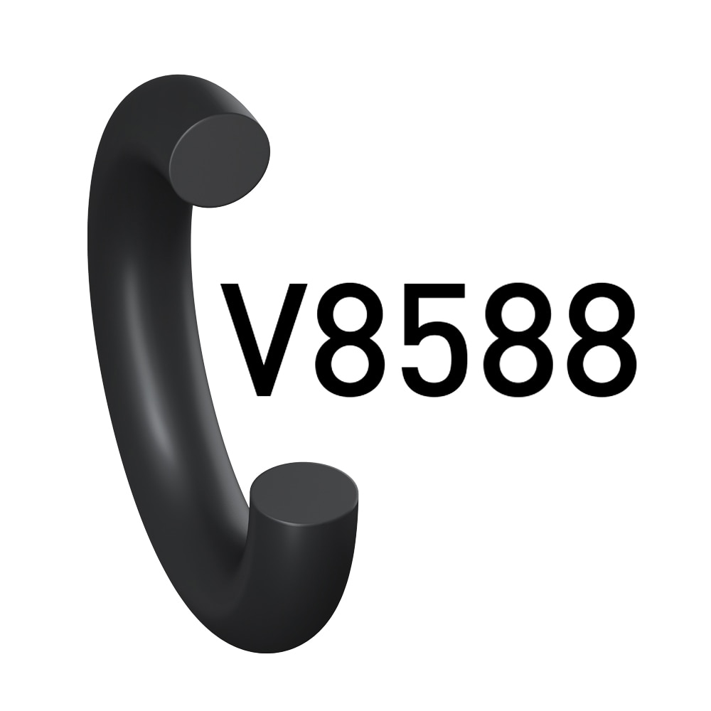 全氟O形圈,邵氏A硬度90度,应用于高压环境,黑色(Praedifa系列V8588-90,Parofluor)