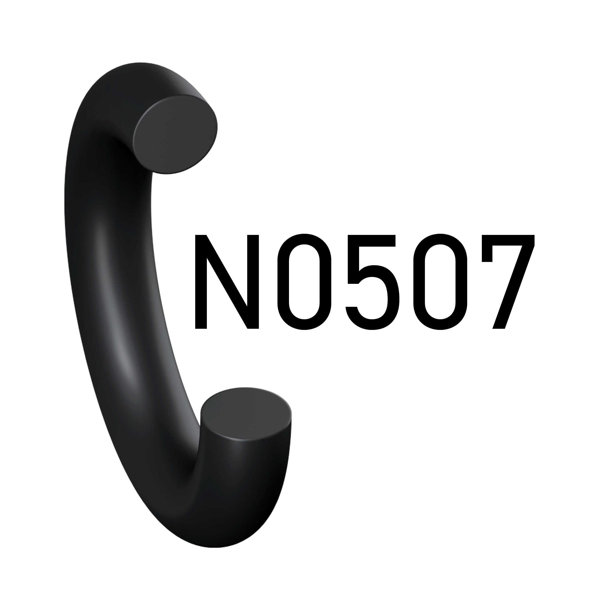 90硬度丁腈橡胶O形圈,低温,军用、航空(N0507-90) 过时的
